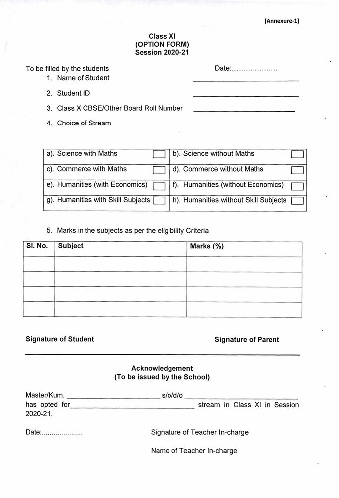 Delhi Govt School Admission Form delhi-govt-school-admission-form