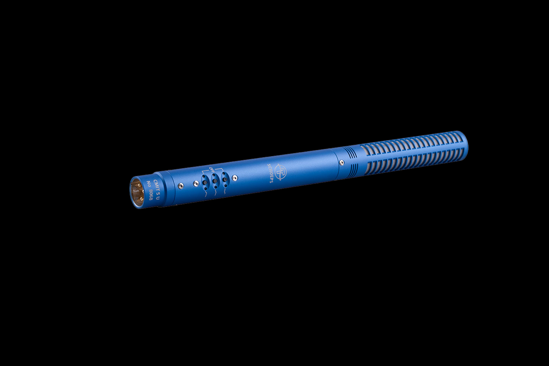 Schoeps CMIT 5U blue shotgun microphone