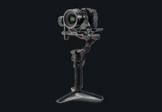 DJI Ronin gimbal with cinema camera