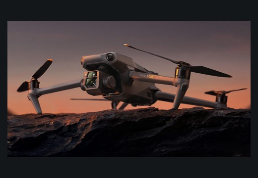 DJI Mavic 3 Cine drone at sunset