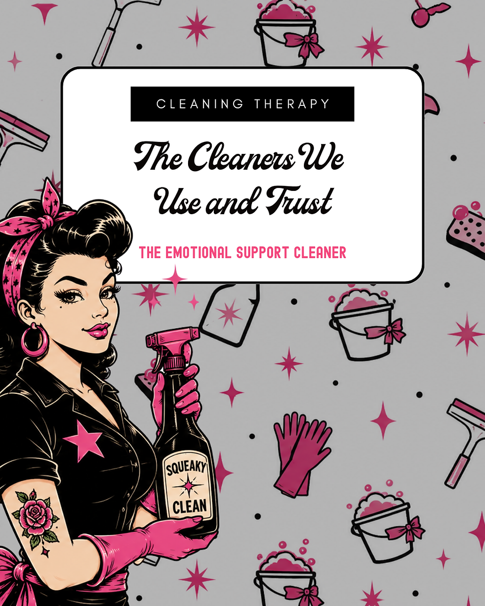 The Cleaners We Use and Trust