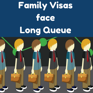 Family Visas face long queue