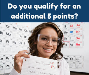 Do you qualify for an additional 5 points?