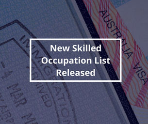 Department of Home Affairs Releases 2018 Skilled Occupation List