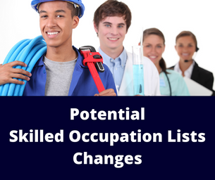 Changes to Skilled Occupation Lists flagged for July 2018