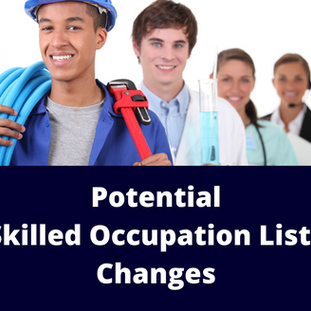 Changes to Skilled Occupation Lists flagged for July 2018