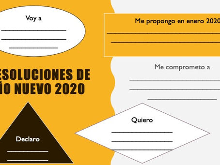 Resoluciones de Año Nuevo con mis hijos