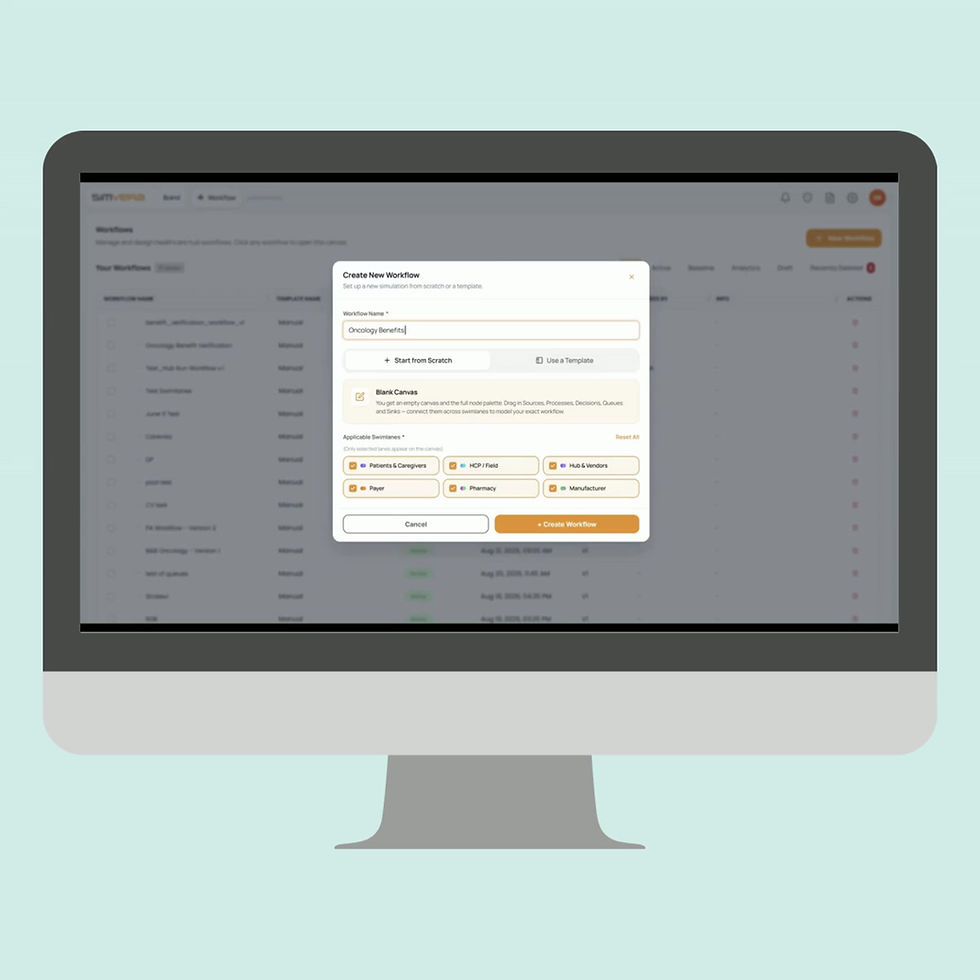 Video of Simvera software in action
