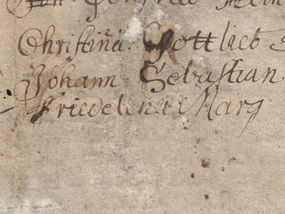 19. Johann Sebastian und Anna Magdalena Bach – ein Arbeitspaar. Einschub: Friedelena Margaretha Bach