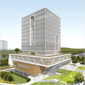부천 R&D 종합센터 조성공사 중 토공,철콘,상하수도,비계공사