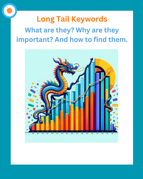 Long tail keywords: What are they, why are they important for YOU, and how to find them. 