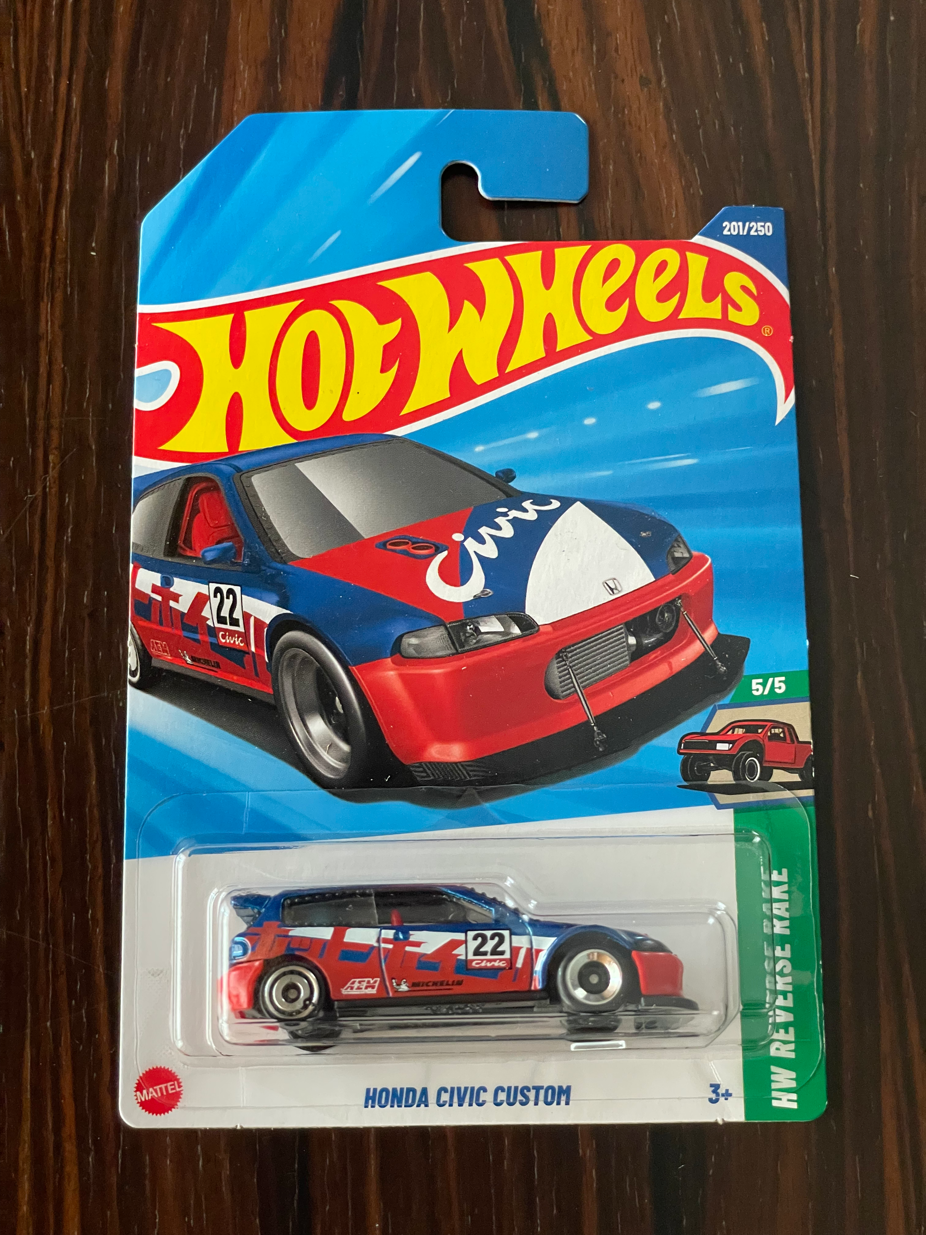 Hot Wheels Honda Civic Custom 