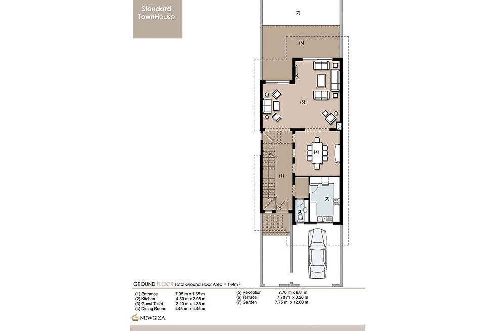 Standard Townhouse At Ivory Hill , Layout