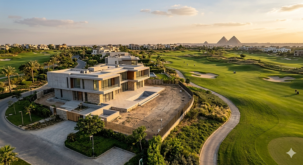 Expected Golf View At New Giza < Kingsrange
