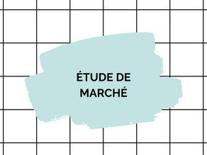 ÉTUDE DE MARCHÉ
