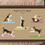 Thumbnail: Beagle Yoga modern PDF cross stitch pattern