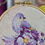 Thumbnail: Watercolor Purple Bird And Flowers II PDF cross stitch pattern