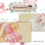 Thumbnail: Ballerina With Balloons PDF cross stitch pattern