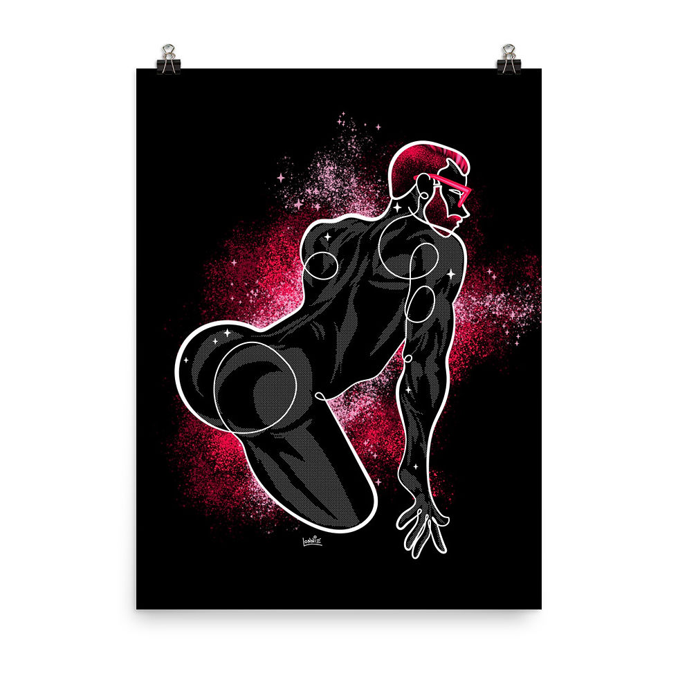 Thumbnail: lonniedraws x jose v gallery art print