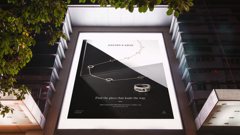 Archer & Swan jewelry branding, website, and photography
