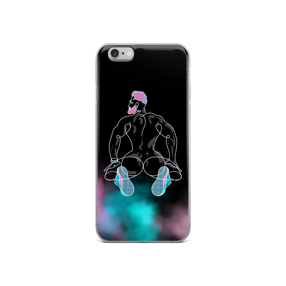 Thumbnail: lonniedraws x peaches iPhone case