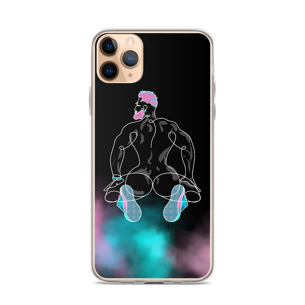 Thumbnail: lonniedraws x peaches iPhone case