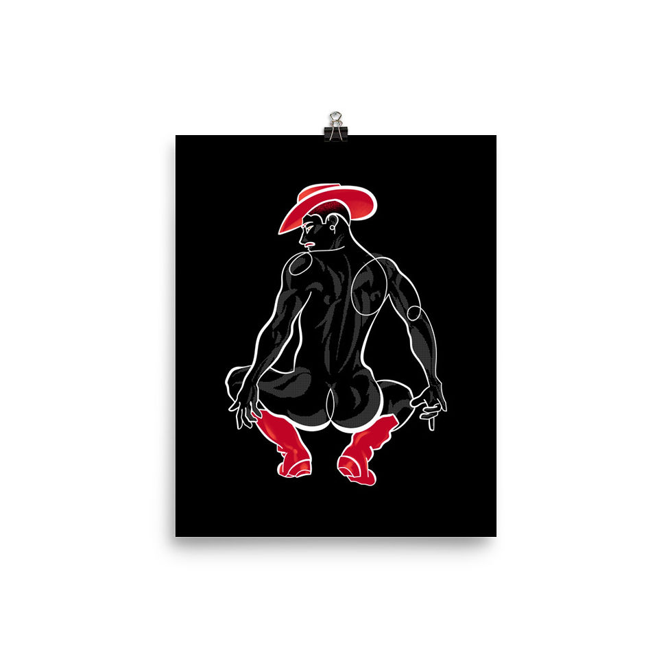 Thumbnail: lonniedraws x alejandro gallery art print