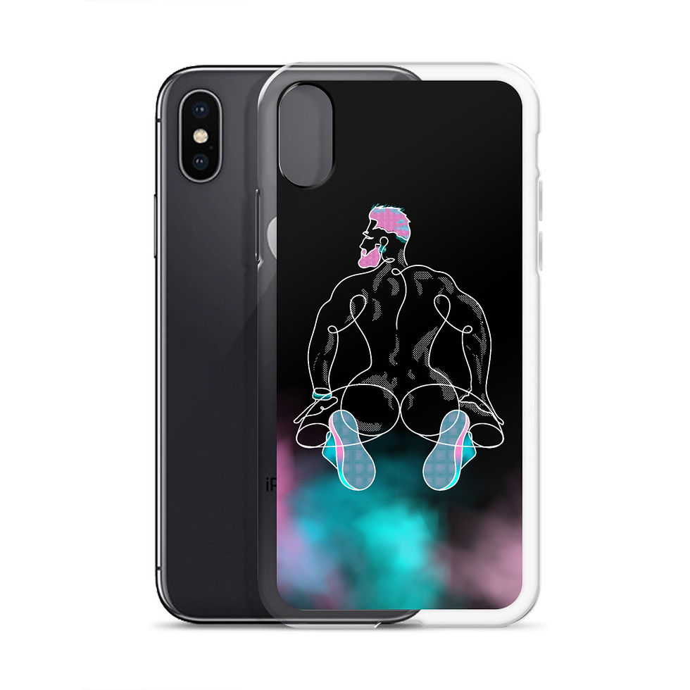 Thumbnail: lonniedraws x peaches iPhone case