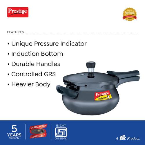 Aluminium Prestige Pressure Cooker 500ml Premier Aluminium