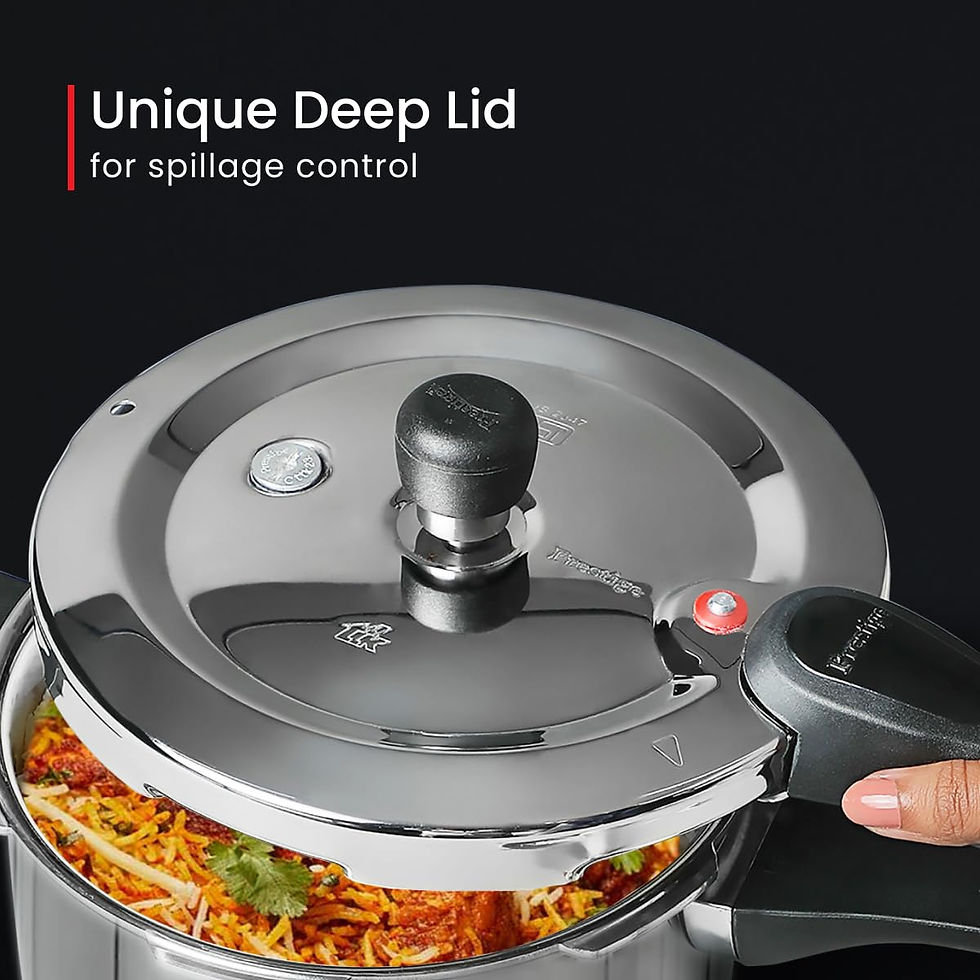 Thumbnail: Prestige Svachh Triply Outer Lid Pressure Cooker 3.5 Litre-20704