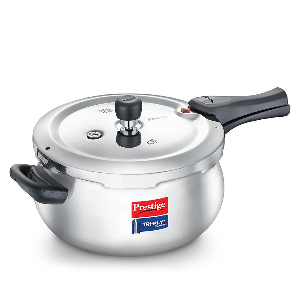 Prestige 5 Litre Svachh Tri-Ply handi pressure cooker(outer lid)-20707