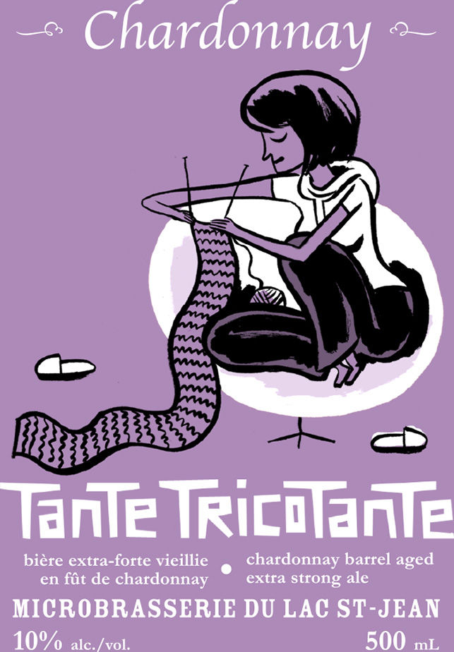 Tante Tricotante Chardonnay - 2015 - 10,0% alc/vol. - 500 ml