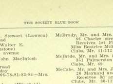 Society Blue Books
