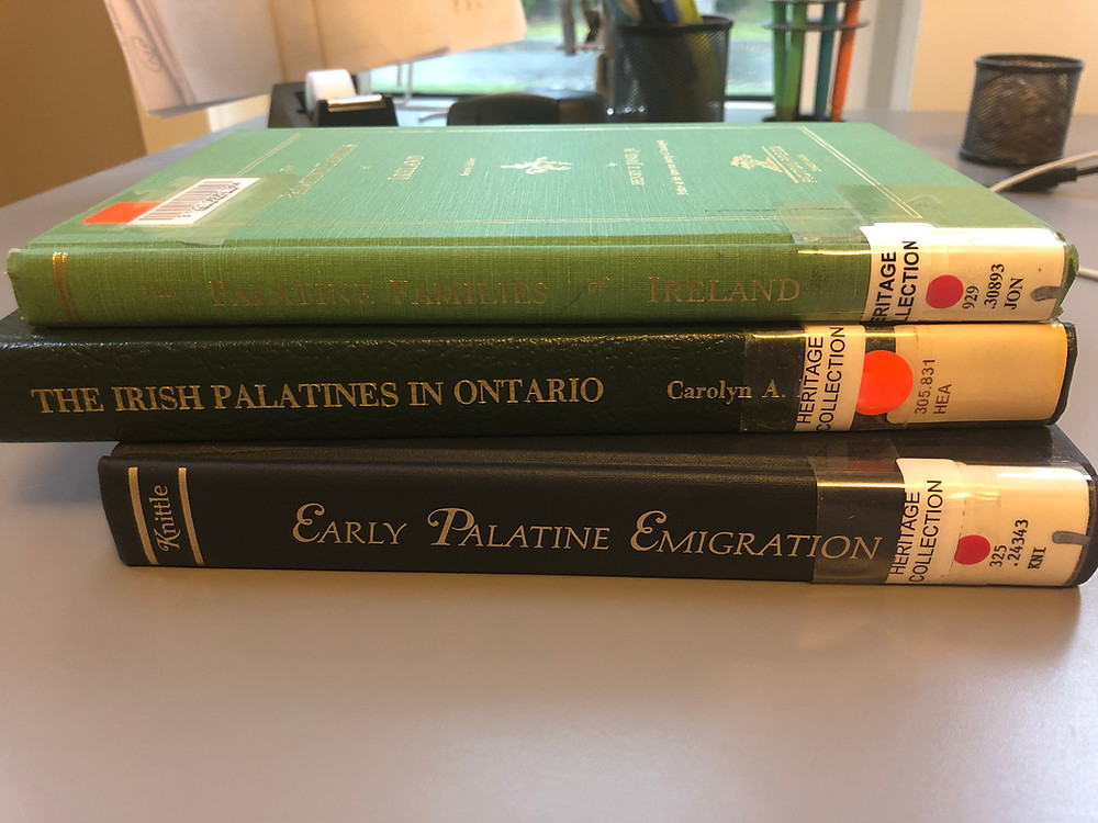 Library books