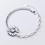 Thumbnail: sterling silver single-chrysanthemum bracelet
