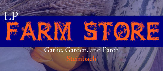 The logo for LP Farm Store.