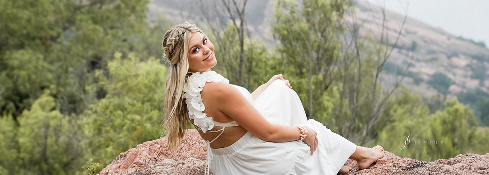 Senior hair and makeup in San Antonio