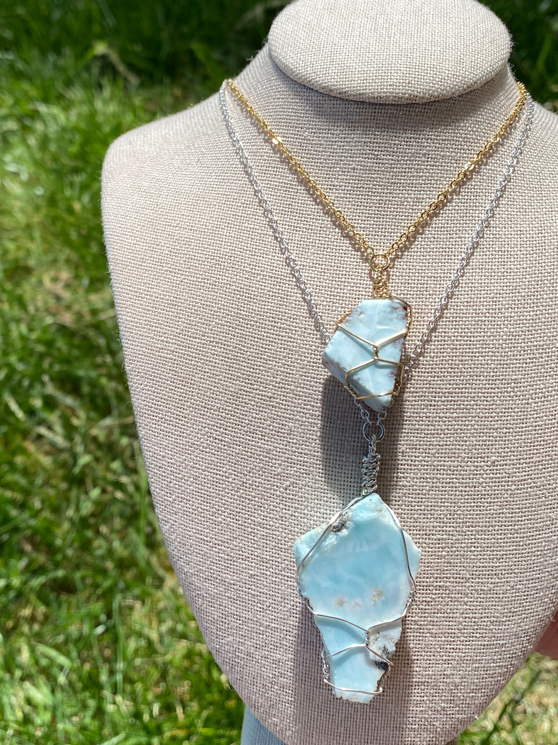 Larimar Necklace
