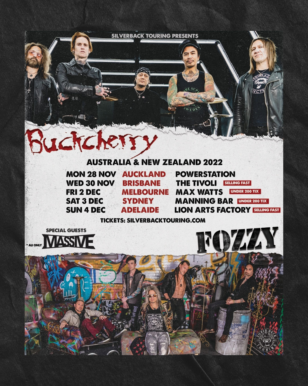 Buckcherry & Fozzy -2022