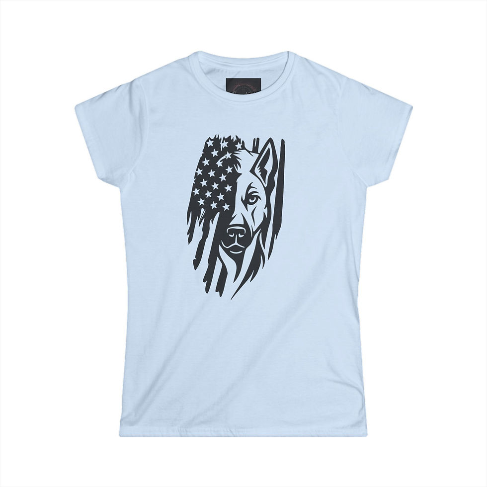 Thumbnail: Belgian Malinois Patriotic shirt for her