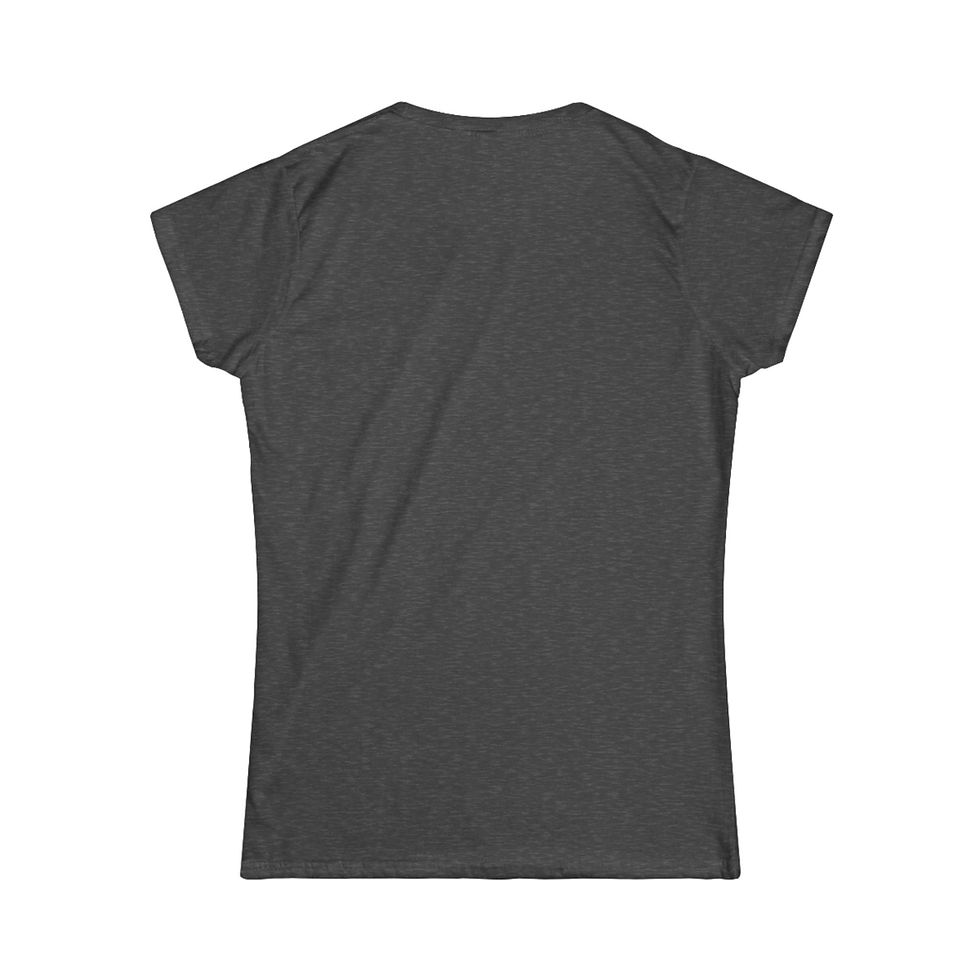 Thumbnail: German Shepherd Dont Worry About the Bark, Women's Softstyle Tee
