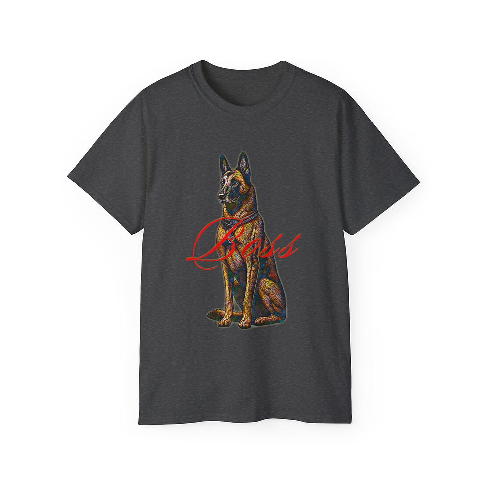 Thumbnail: I Am the BOSS – Bold Belgian Malinois Power Tee