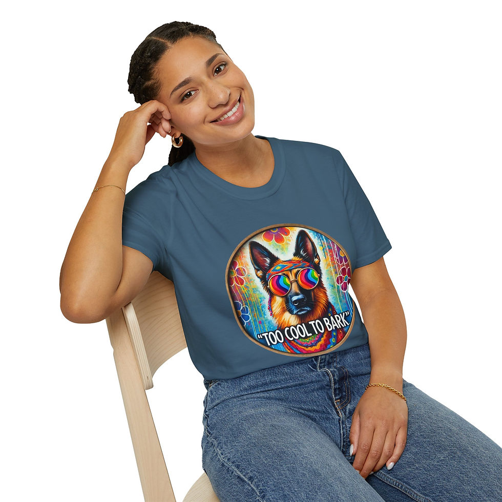 Thumbnail: Trust Me, I Speak Fluent German Shepherd Funny Dog Tee