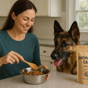 Diatomaceous Earth in food for dogs