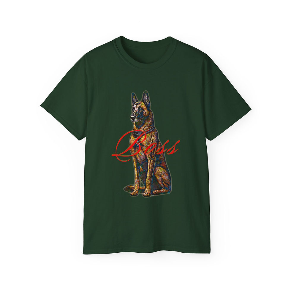 Thumbnail: I Am the BOSS – Bold Belgian Malinois Power Tee