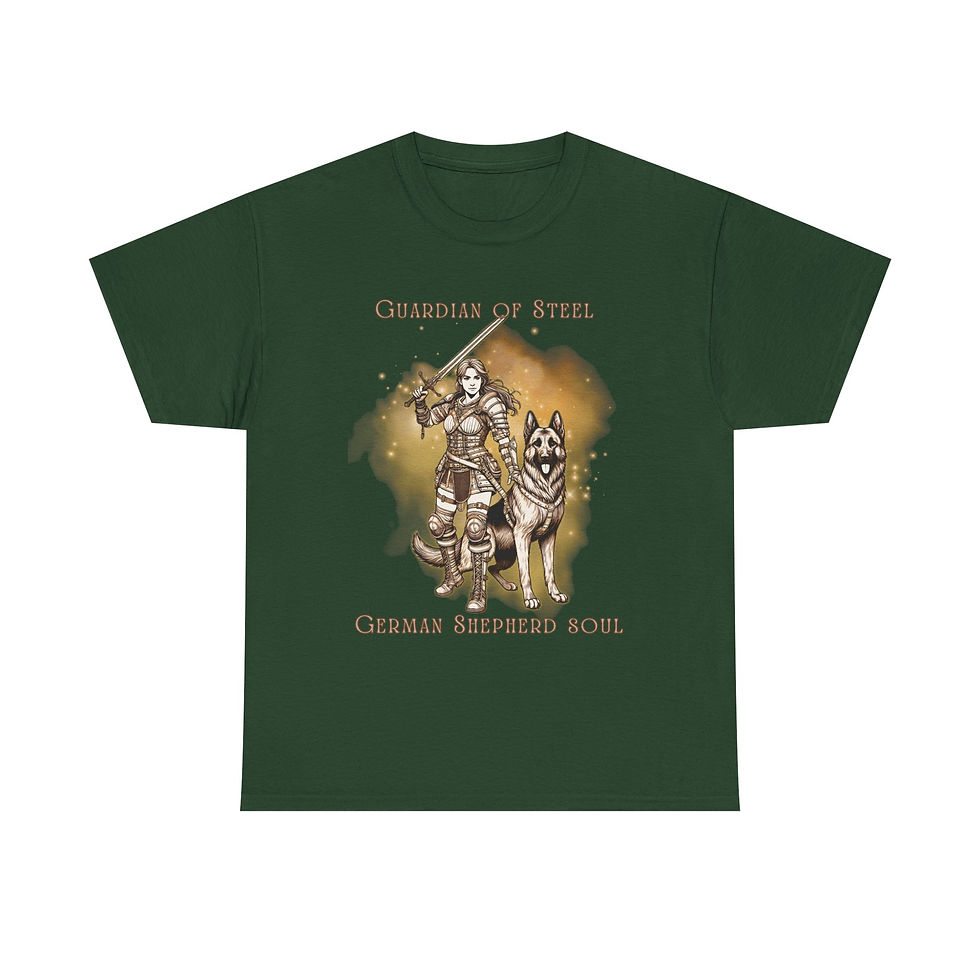 Thumbnail: German Shepherd: Strength, Loyalty, Heart — Ultimate Dog Tee