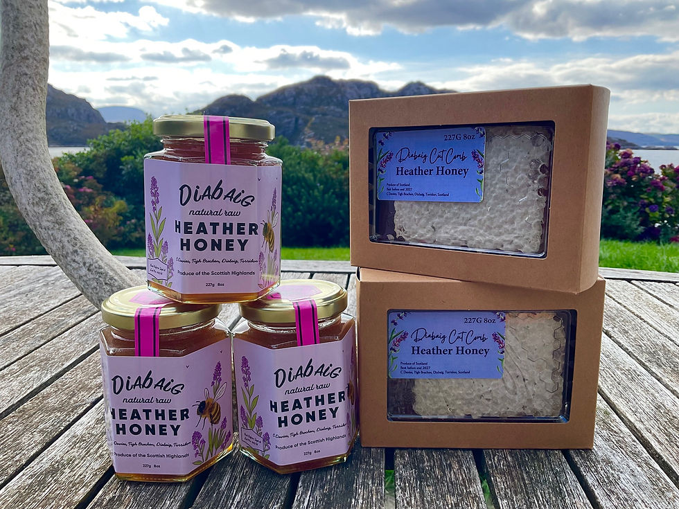 Thumbnail: Scottish Heather Cut Comb Honey
