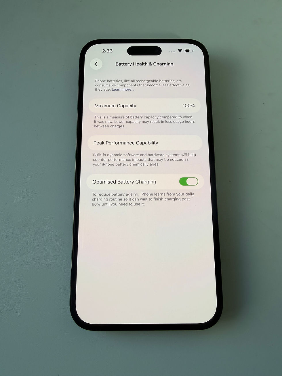 Thumbnail: iPhone 14 Pro Max 128gb - 100% Battery Health