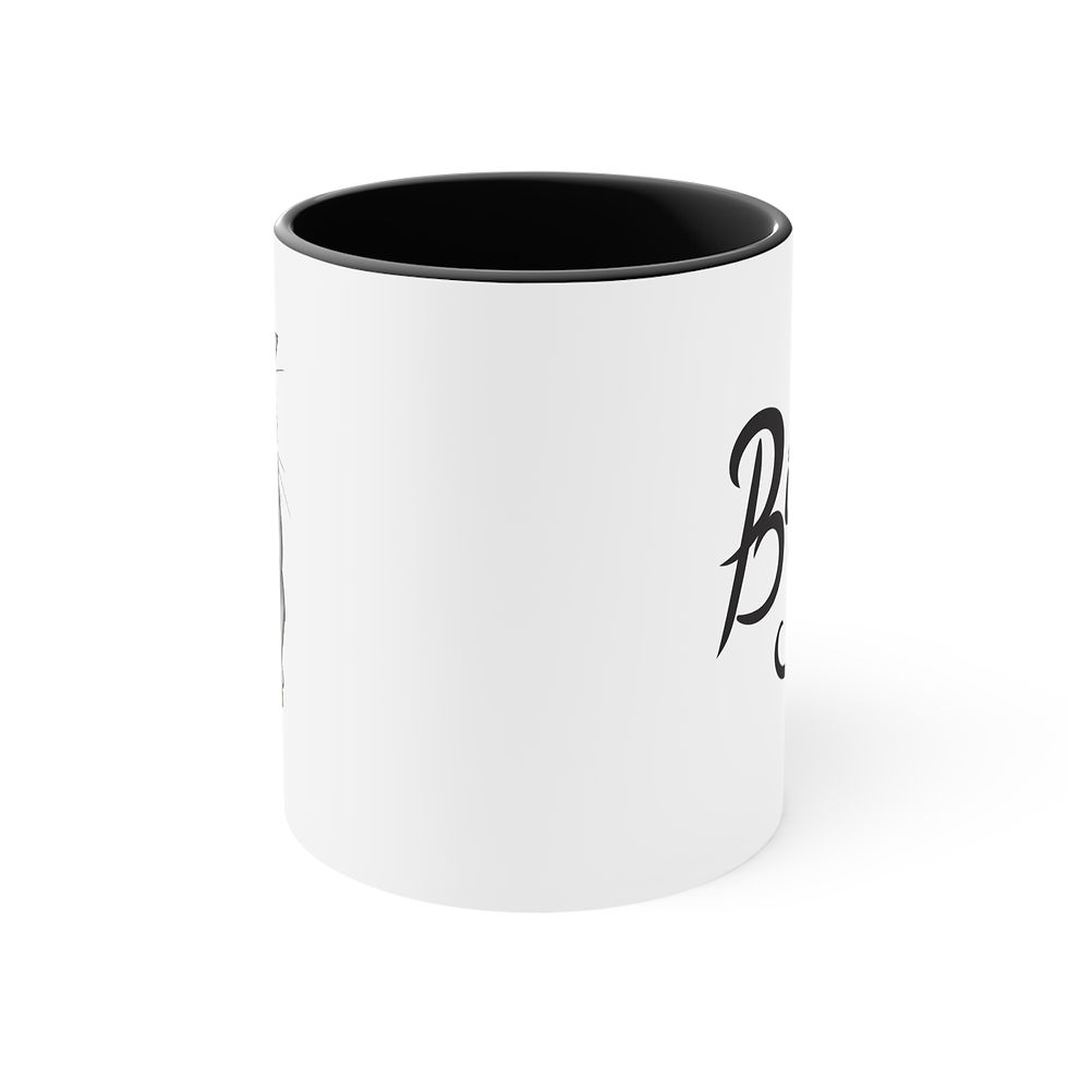 Thumbnail: Mad Button Cartoon Accent Mug