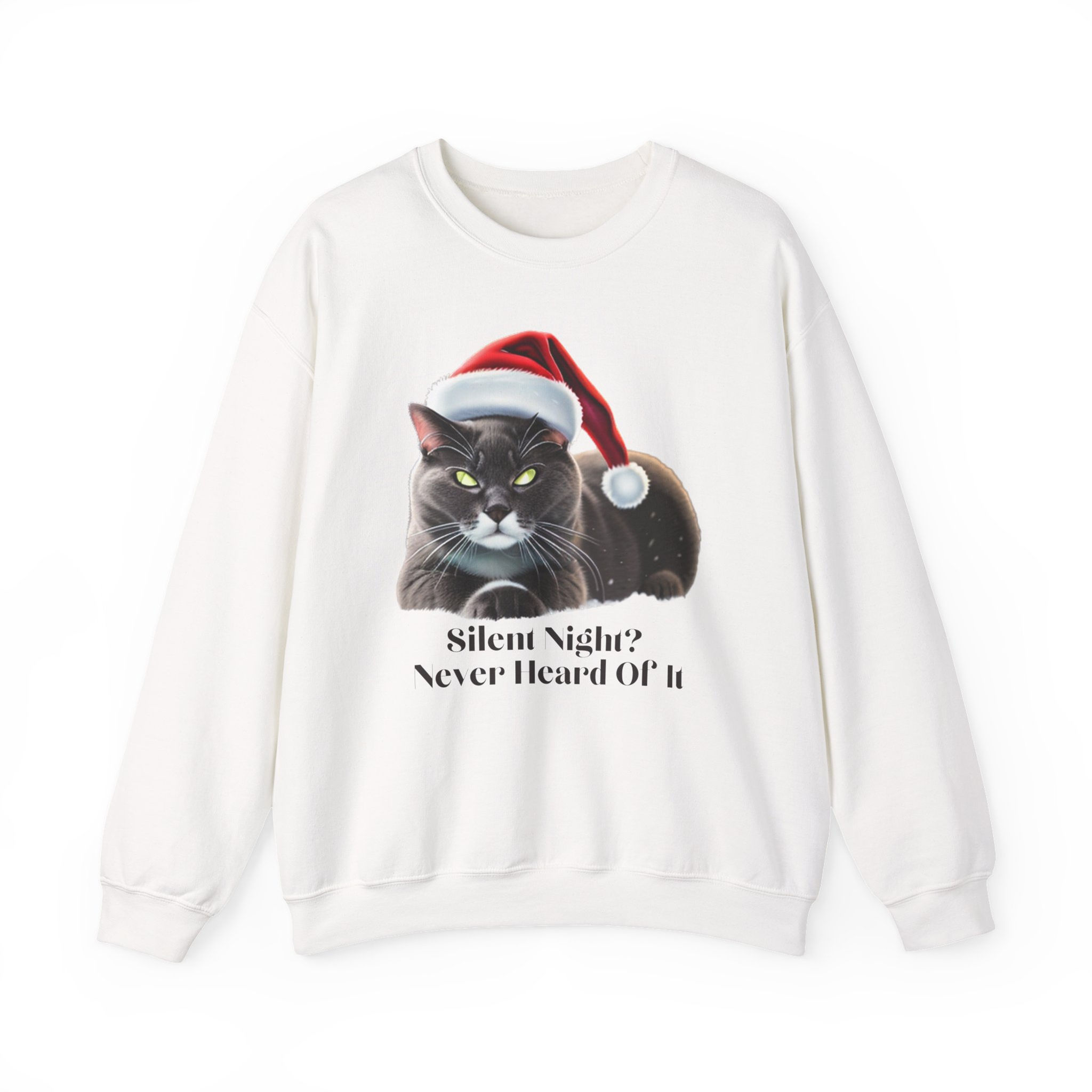 Guppy Silent Night Unisex Heavy Blend™ Crewneck Sweatshirt